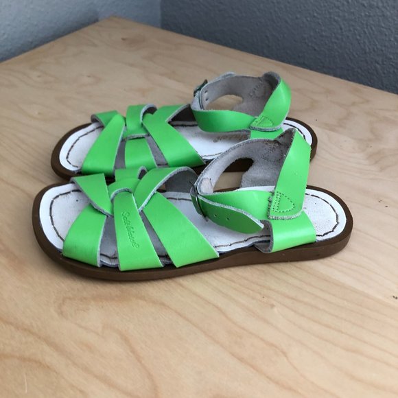 SALT WATER by Hoy Neon Green Sandals - Picture 7 of 7